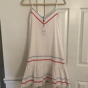 Spaghetti strap English Factory dress